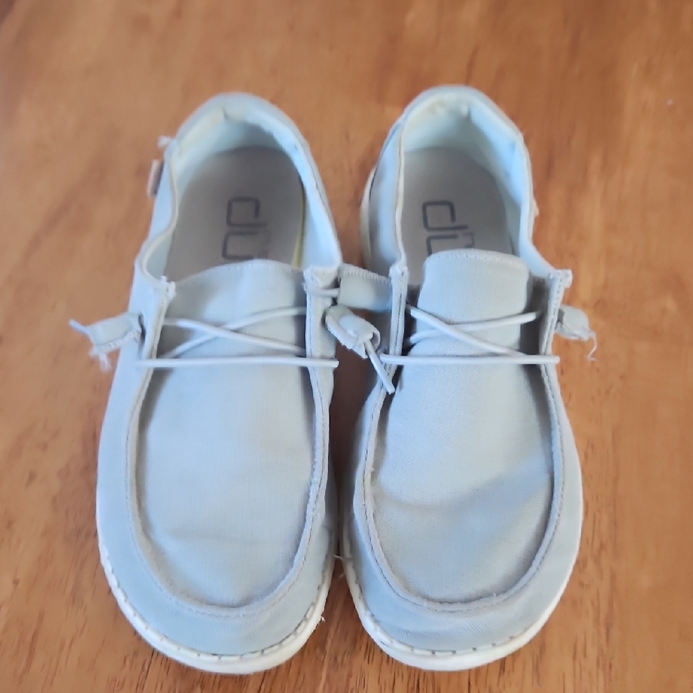 Hey Dude Wendy Chambray Gray